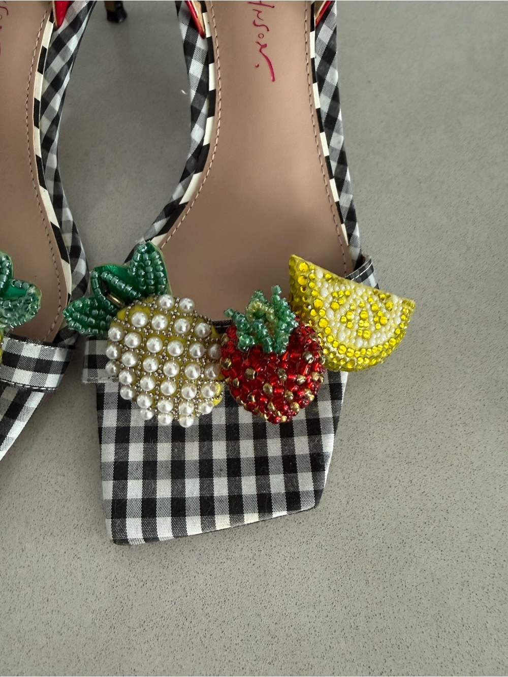 Betsey Johnson Fruit Heels - Picture 3 of 11